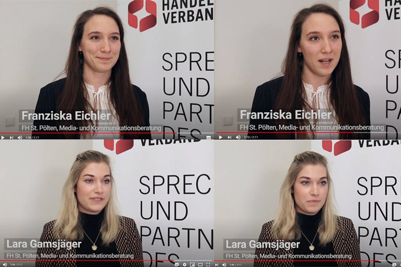 Franziska Eichler und Lara Gamsjäger