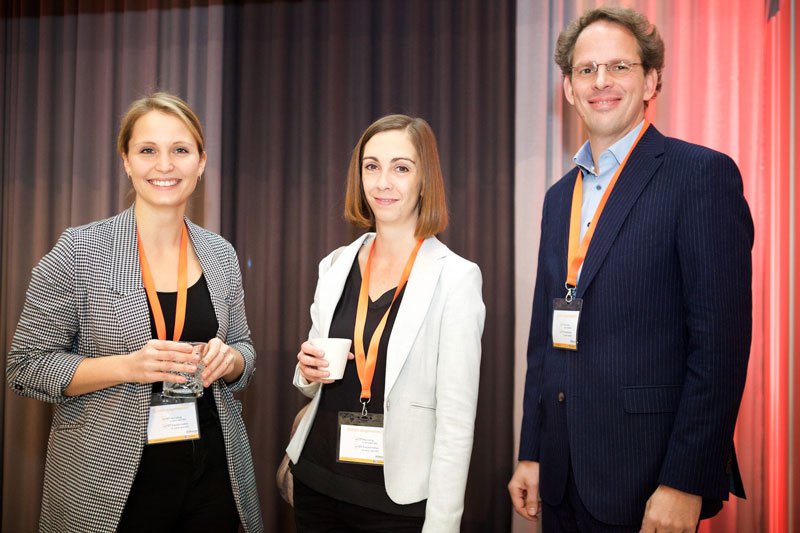 Sabrina Egle, Barbara Klinser-Kammerzelt, Martin Waldbauer bei der Jetzt Voice Konferenz in Wien