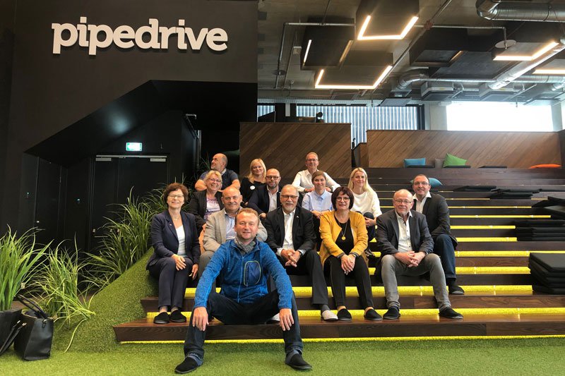 Besuch im Unternehmen Pipedrive