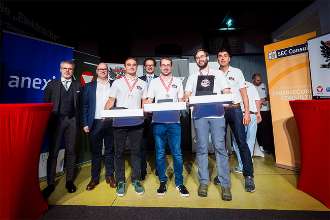 das Team, welches den 2. Platz der ASC 24 erreichte