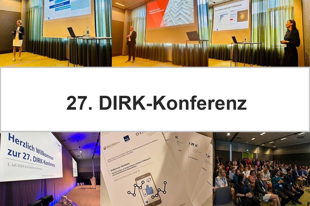 DIRK-Konferenz mit Vortrag zu Finfluencer Relations