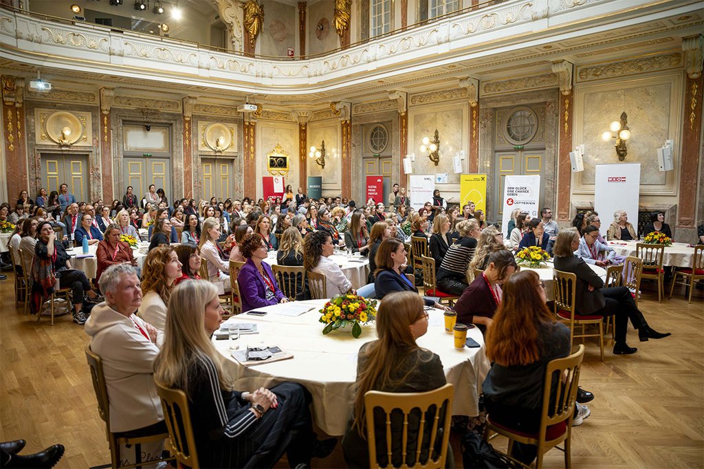 Studiengang Medienmanagement beim heurigen Journalistinnenkongress dabei