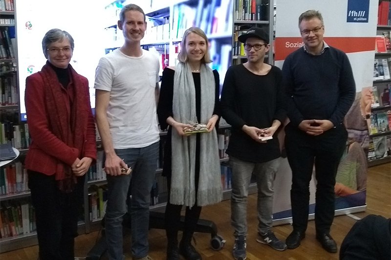 Sylvia Supper, Christoph Ebner, Patrizia Schmid, Stefan Kersch und Johannes Pflegerl