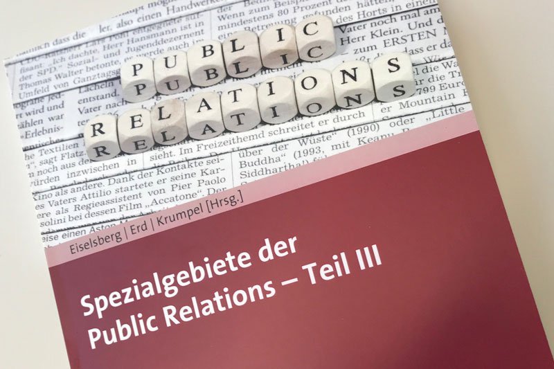 Spezialgebiete der Public Relations - Teil III