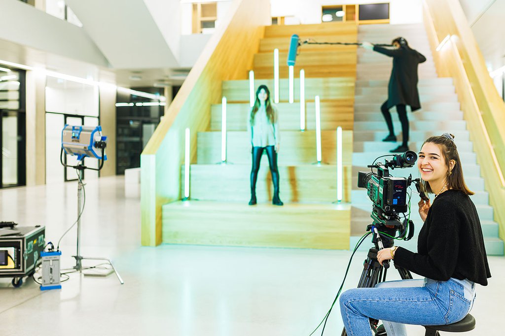 Medientechnik-Studierende setzen Ihr Projekt um!