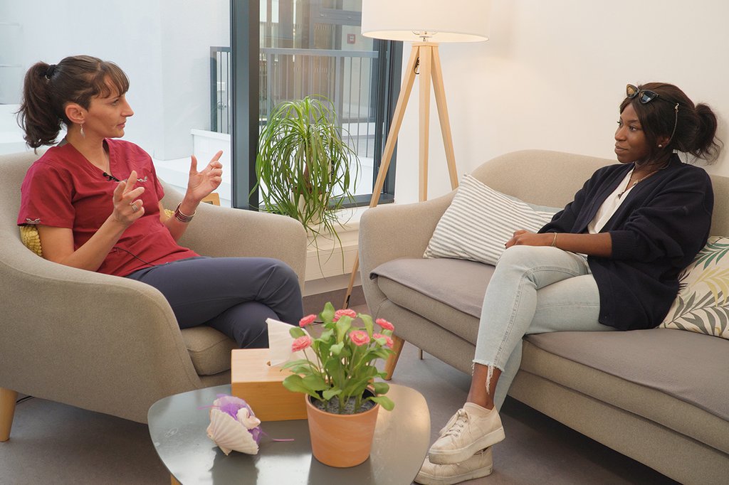 Im Gespräch: Sabina Frei & Doris Assis © Christoph Böhm