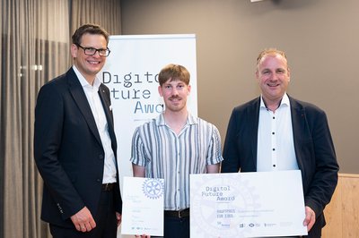 Digital Future Award für Physiotherapie-Absolvent